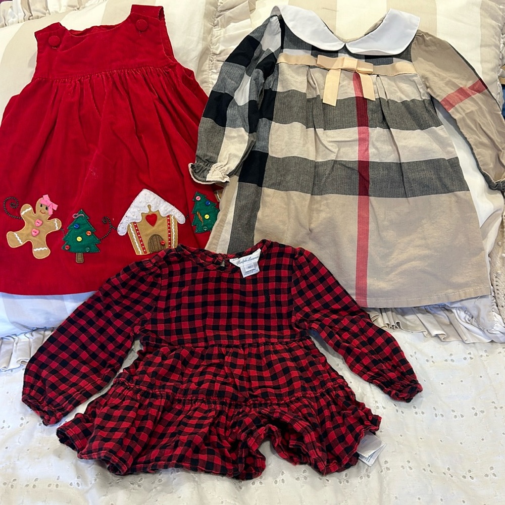 Christmas dress bundle, 12-18months